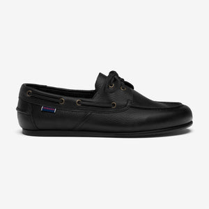 OWEN TUMBLED - Docksides - Mokassin - Mann - Black