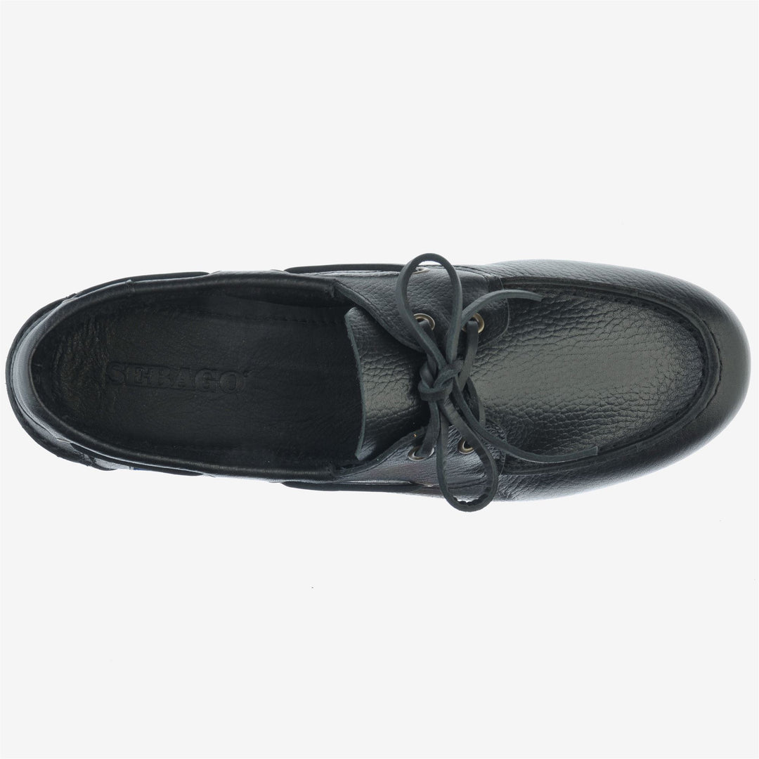 OWEN TUMBLED - Docksides - Mocassin - Man - BLACK main