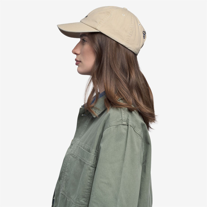 Gorra de béisbol unisex de algodón beige para actividades al aire libre 5