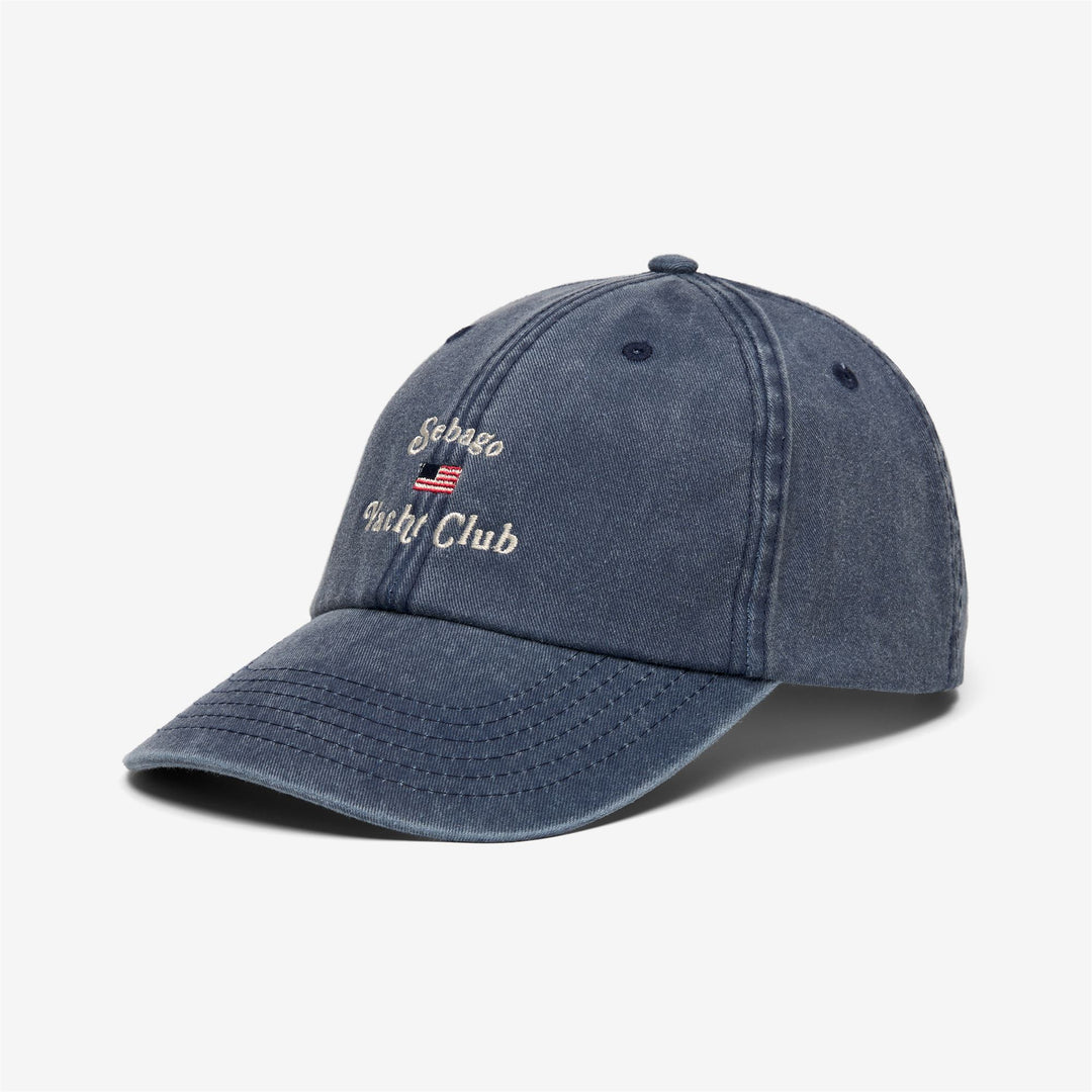 Blue unisex cotton baseball cap for leisure and outdoor adventures 01