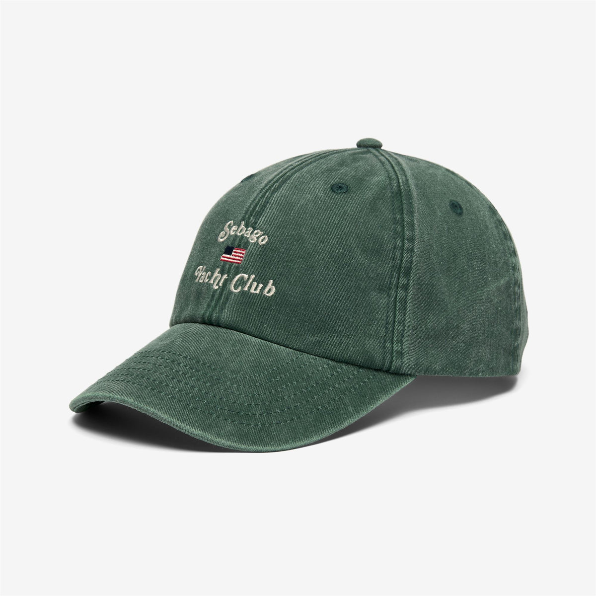 Grünes Unisex-Baumwoll-Baseballcap