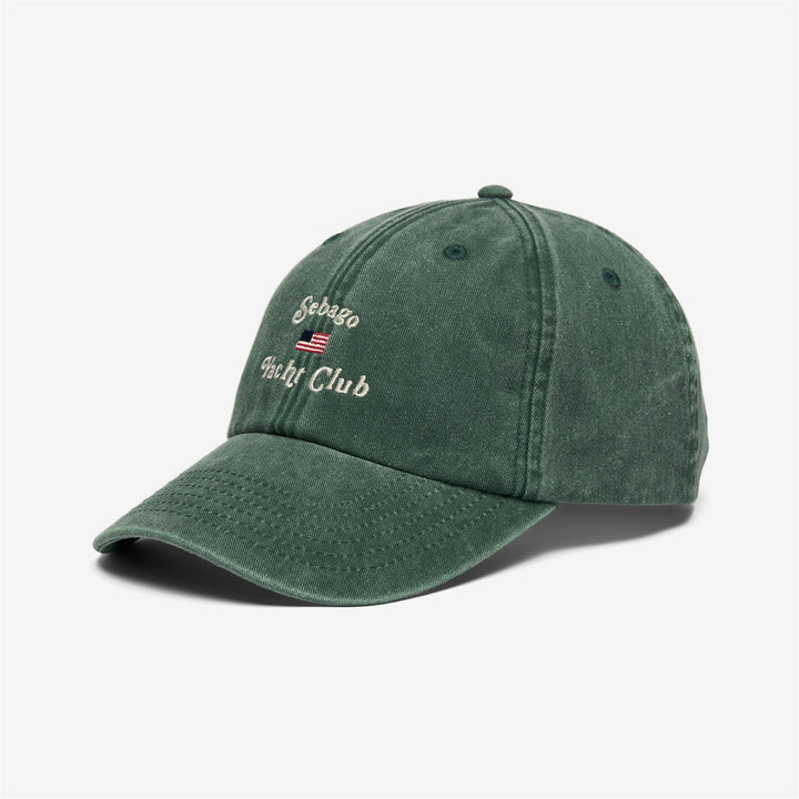 Light green Unisex Sebago Yacht Club Cotton Baseball Cap 1