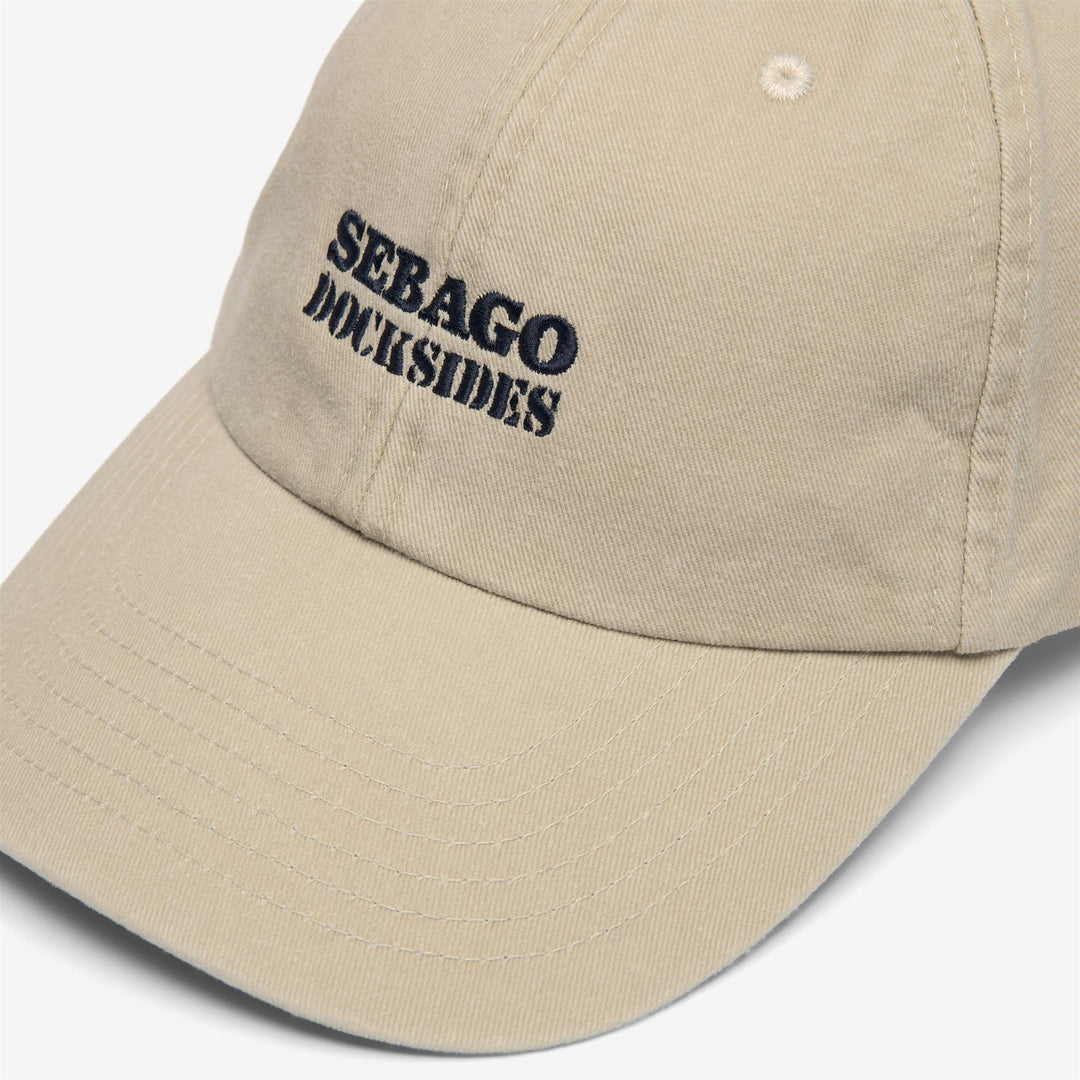 Beige Unisex-Baseballkappe aus Baumwolle für Outdoor-Aktivitäten main