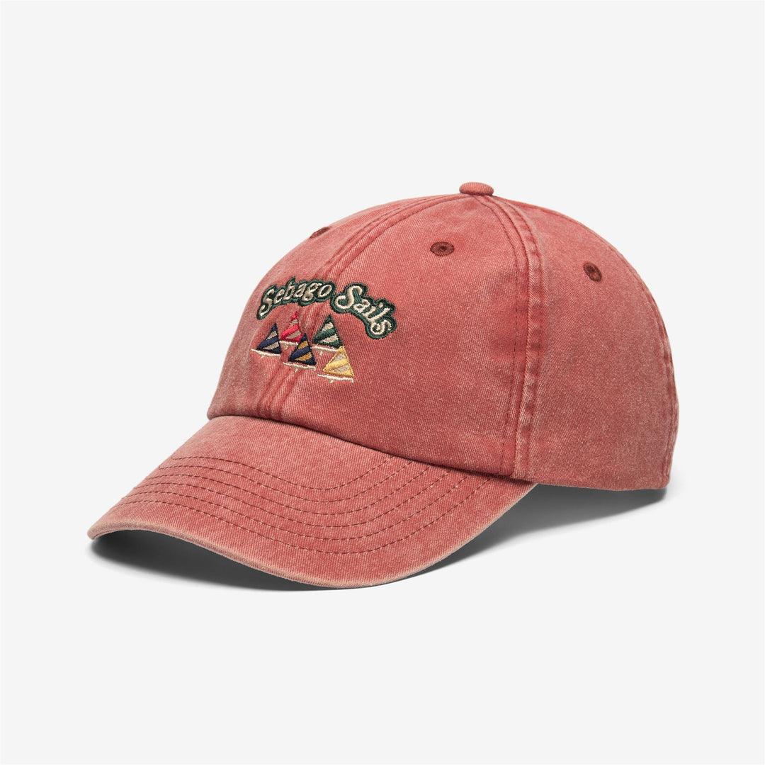 Orange unisex casual cotton baseball cap with adjustable strap 01