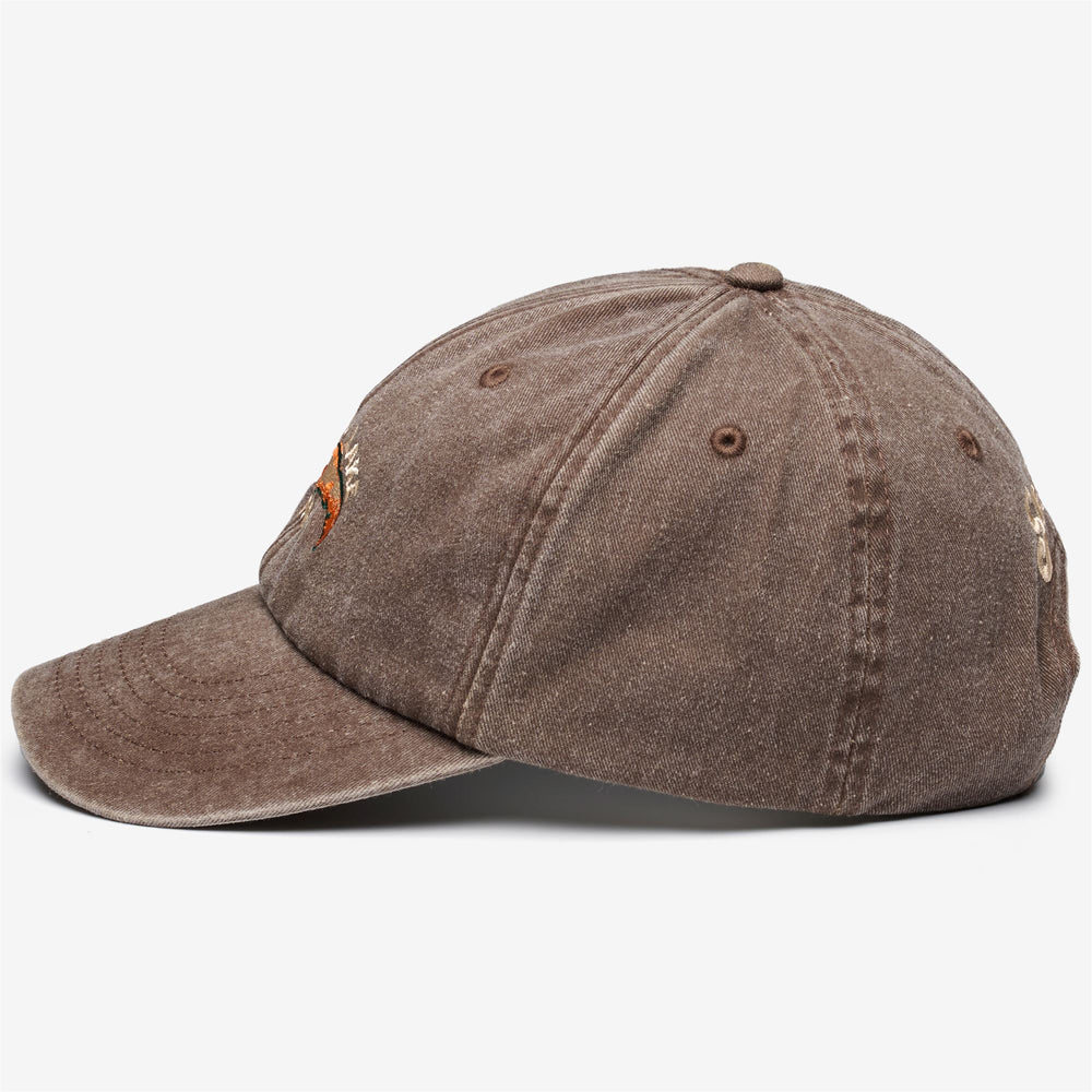 CONNOR FISH - Headwear - Cap - Unisex - BROWN COFFEE 02