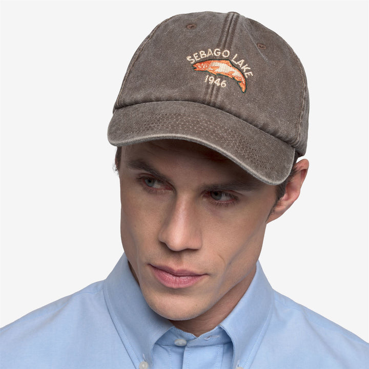 Braune Unisex-Baseballkappe aus Baumwolle für Outdoor-Abenteuer 5