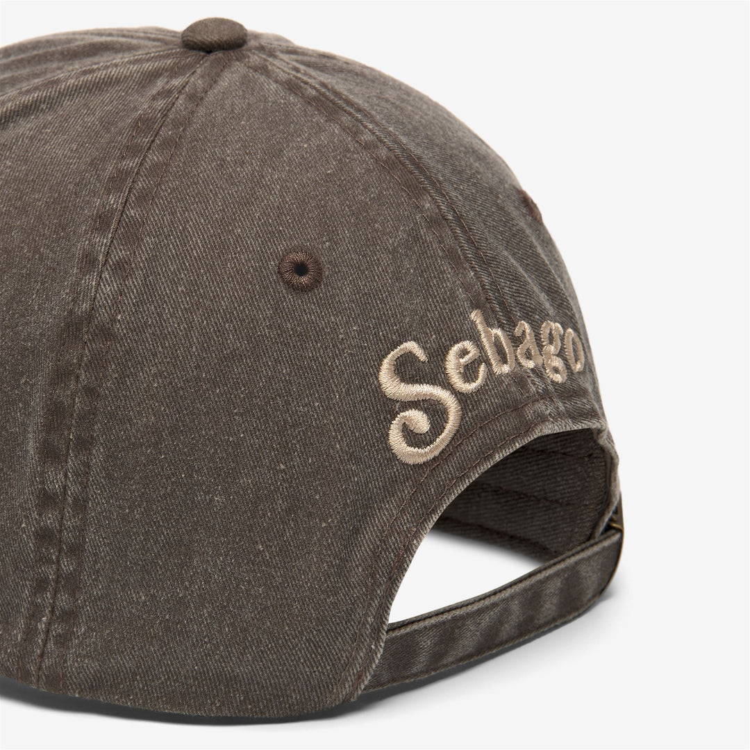 Braune Unisex-Baseballkappe aus Baumwolle für Outdoor-Abenteuer main