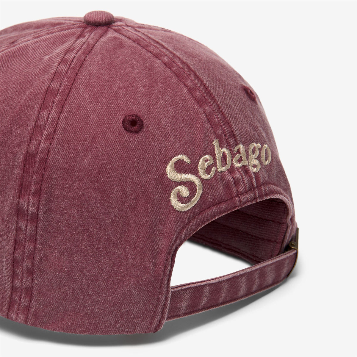 Gorra de béisbol de algodón rojo unisex