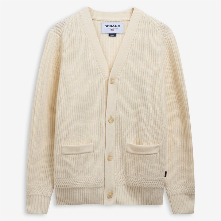 CHANDLER - Strickwaren - Cardigan - Unisex - White Antique 1