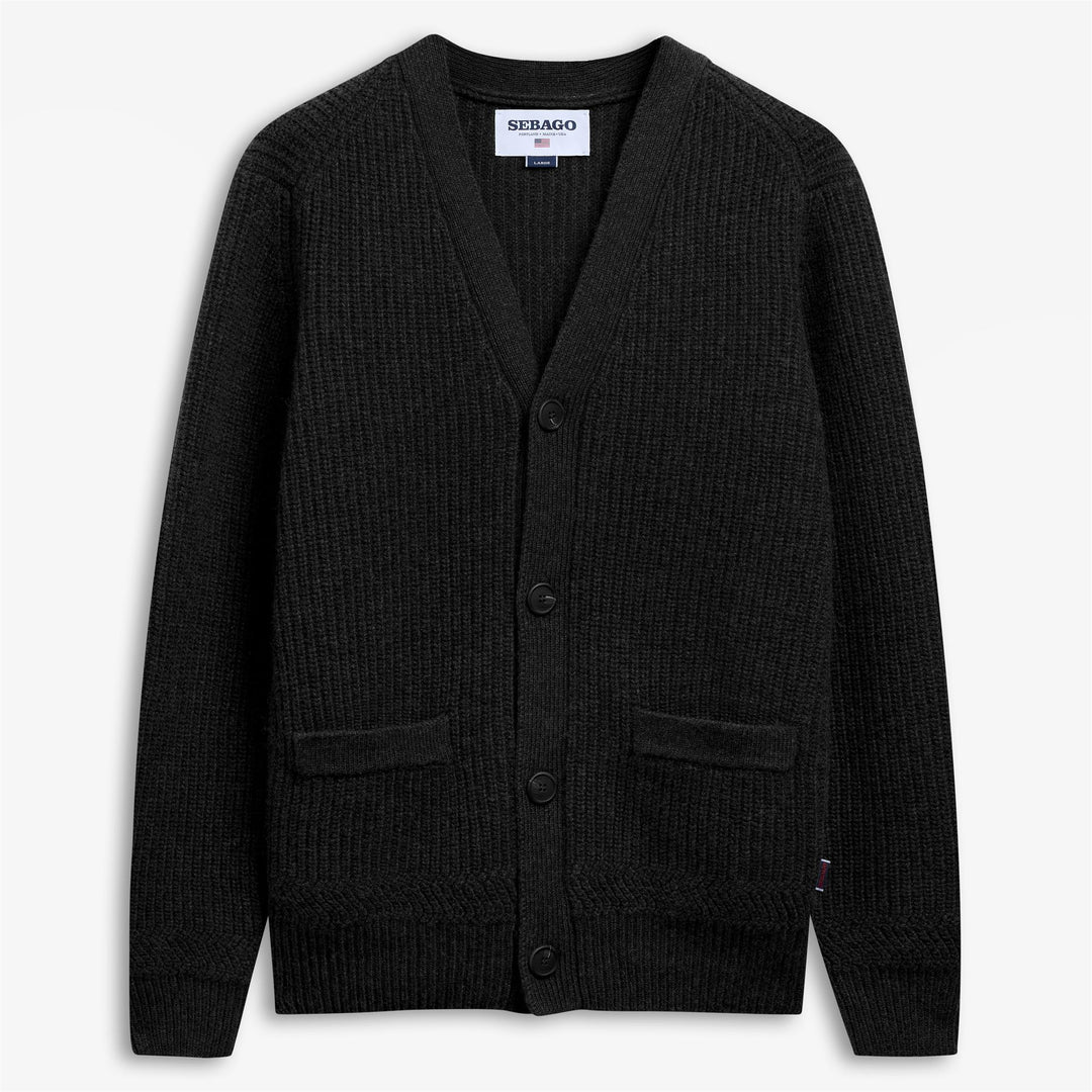 CHANDLER - Maille - Cardigan - Unisexe - Grey Magnet 01