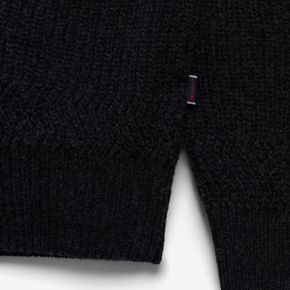 Cardigan en laine gris unisexe