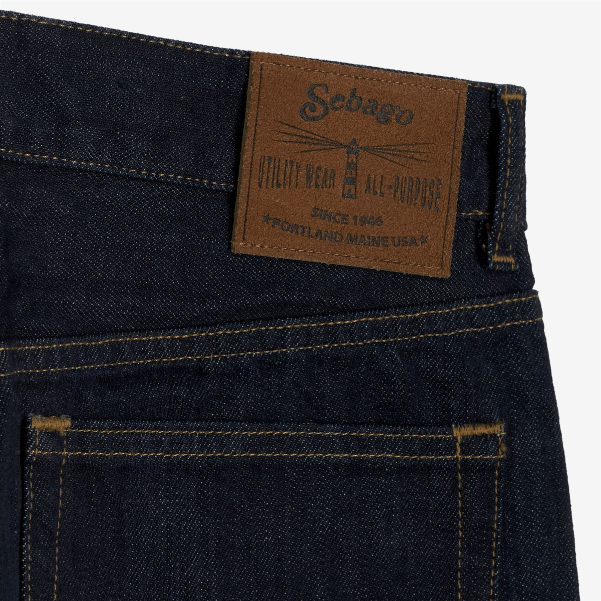 Pants_Man_STEVE SELVEDGE_5 Pockets_Blue Dk Denim - Commercial 3