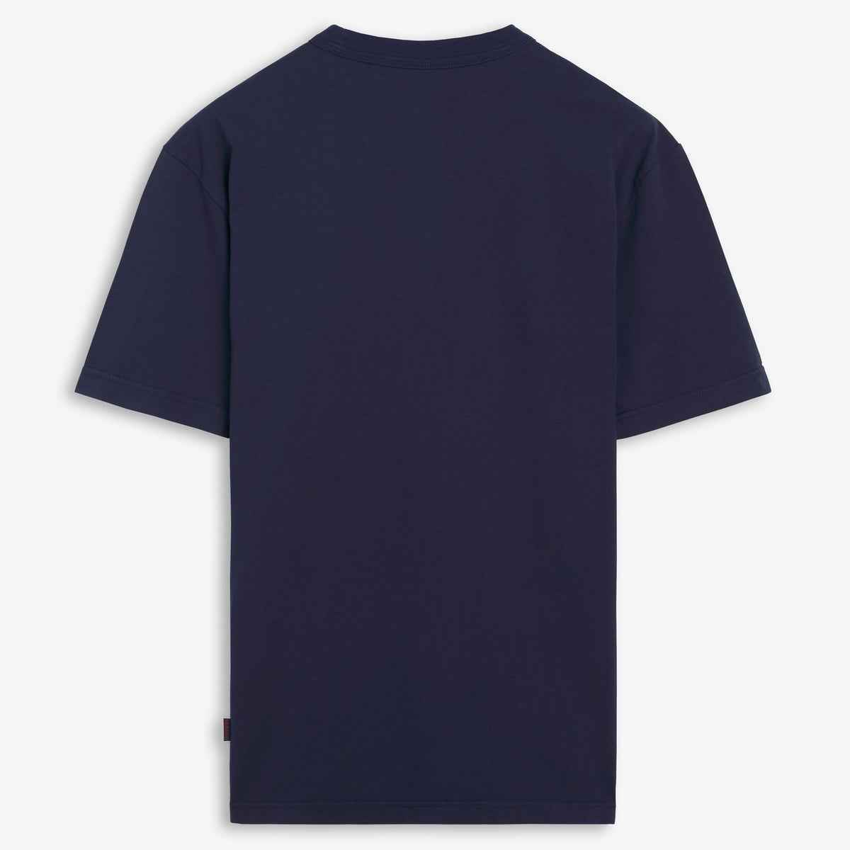 Blaues Unisex-Baumwoll-T-Shirt