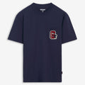 T-Shirts & Top_Unisex_HARTLAND GENOA 26_T-Shirt_Blue Marine - Commercial 1