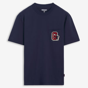HARTLAND GENOA 26 - T-shirts & Tops - T-Shirt - Unisexe - Blue Marine