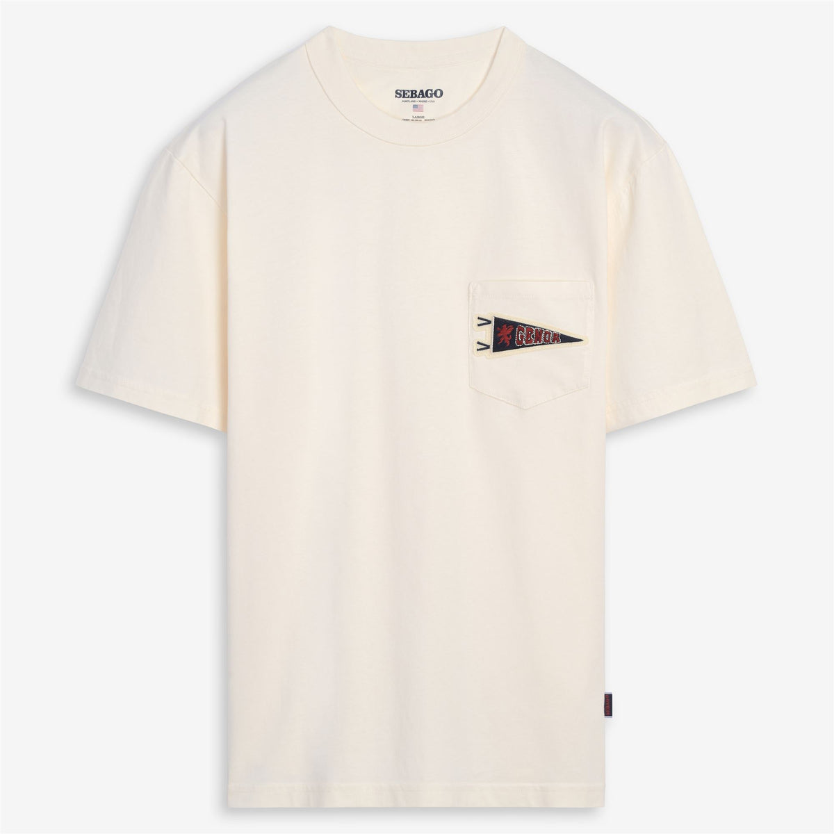 T-shirt en coton blanc unisexe