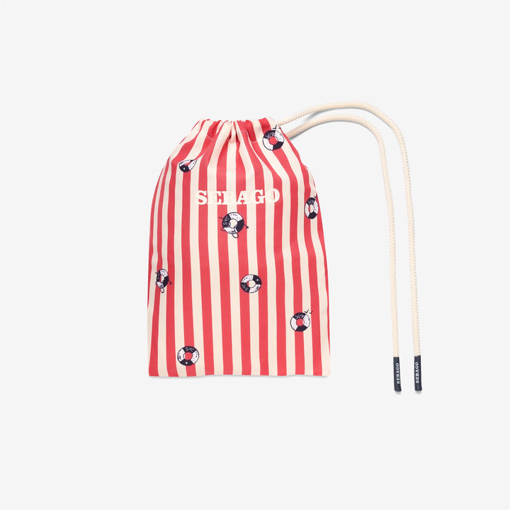 Off White Red Herren-Badehose im Nautik-Stil mit schnelltrocknendem Stoff 3