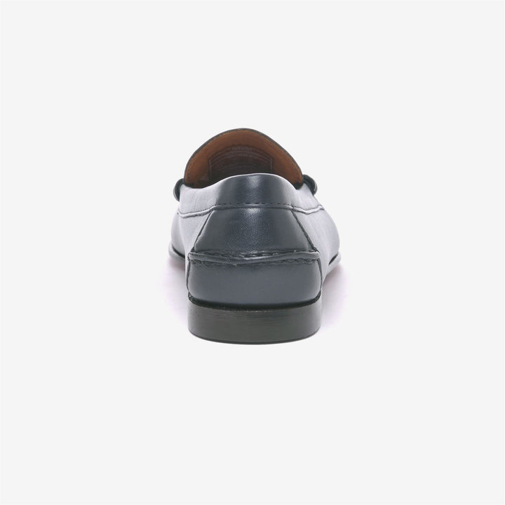 Black Women's Leather Moccasin Slip-On for Casual Wear 5