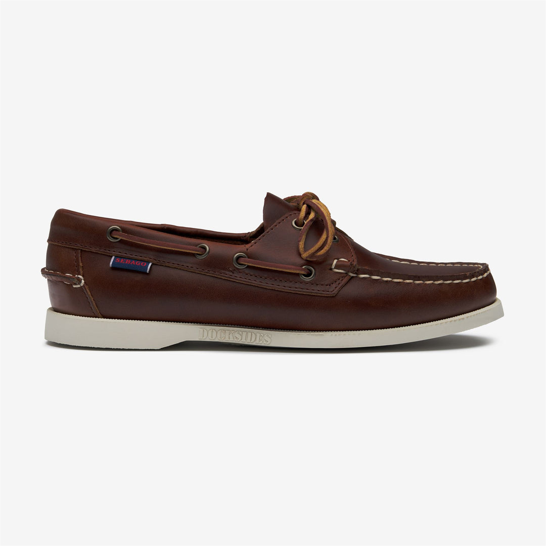 Brown Women's Nautical Moccasin Boat Shoes for Yachting 01