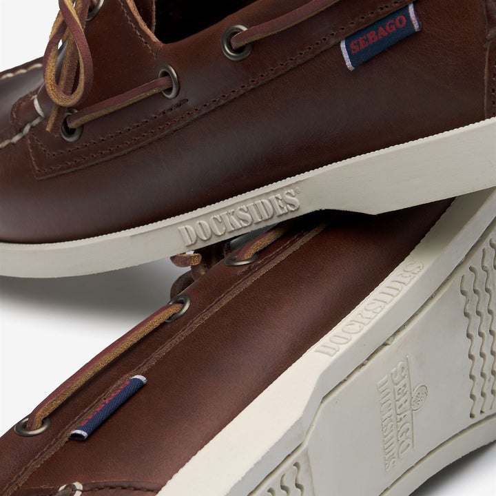 Zapatos náuticos tipo mocasín para mujer, color marrón, para navegar 5