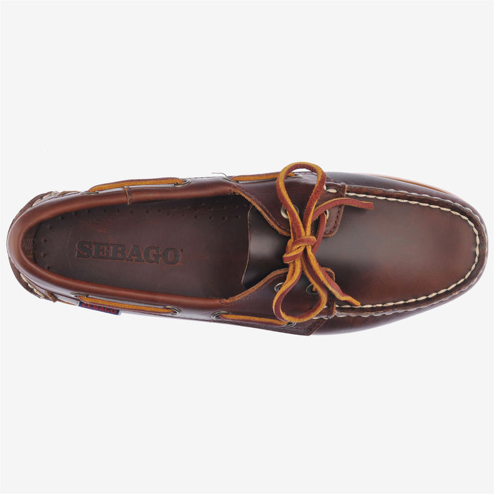 Mocasines marrones para mujer, ideales para la navegación, con suela de goma antideslizante. 4