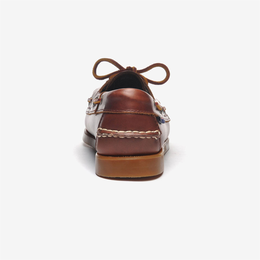 Mocasines marrones para mujer, ideales para la navegación, con suela de goma antideslizante. main
