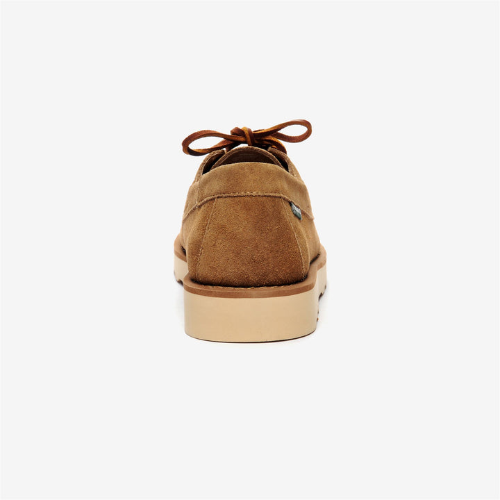 Beige Yellow Men's Suede Low Cut Moccasins for Leisure 5