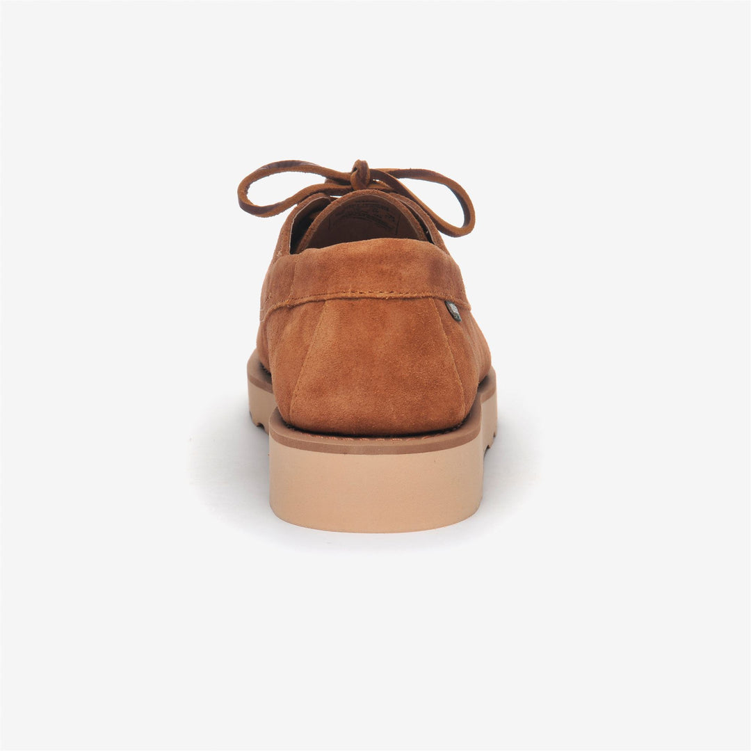 Mocha Brown Men's Suede Low Cut Leisure Moccasins main