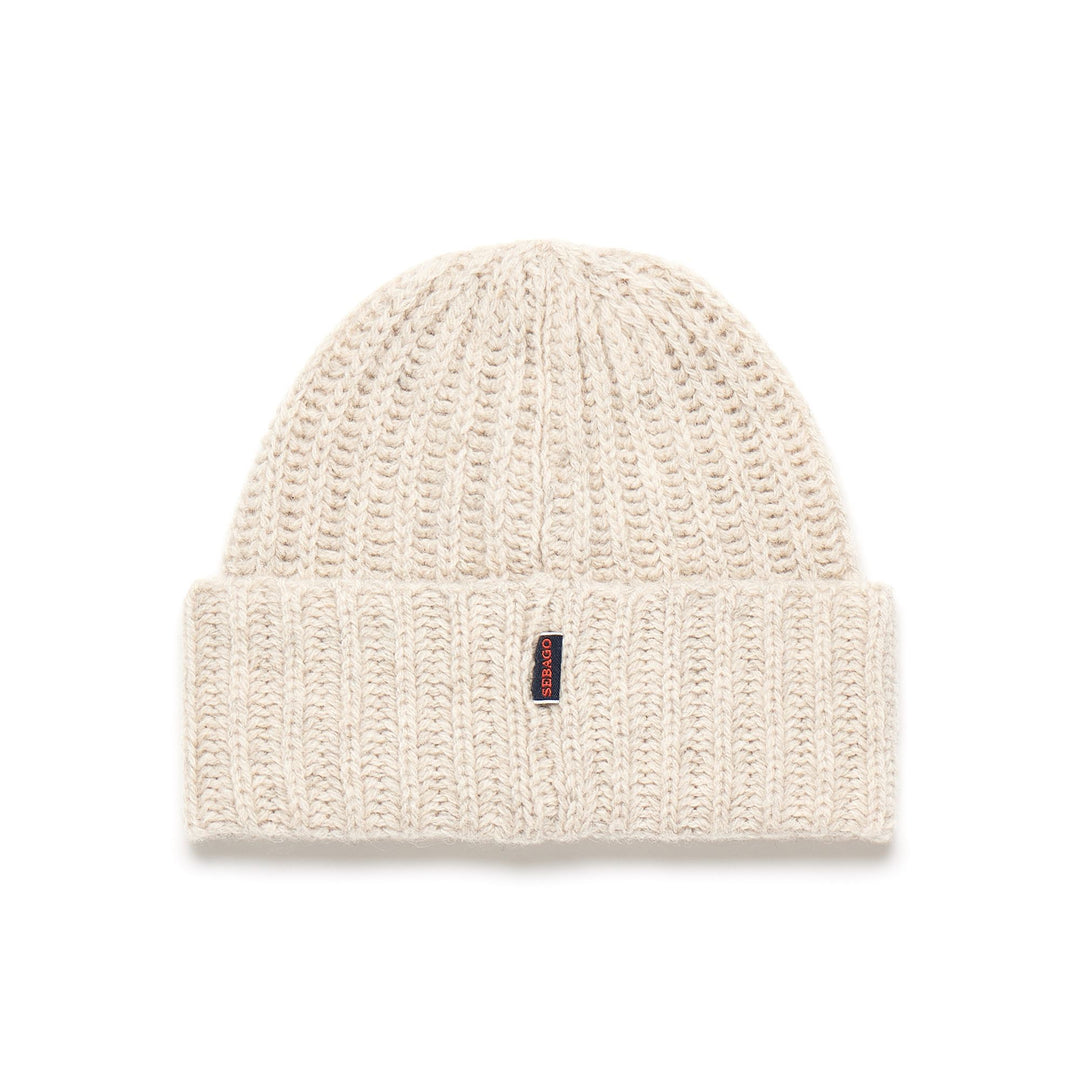 Beige Yellow Unisex Wool Leisure Beanie Hat main
