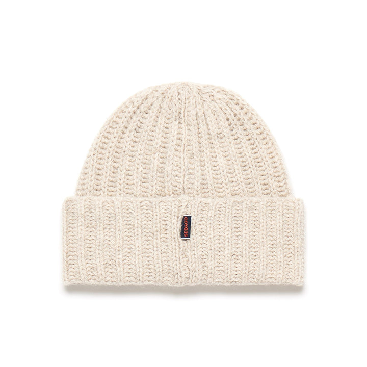 Beige Yellow Unisex Wool Leisure Beanie Hat 2