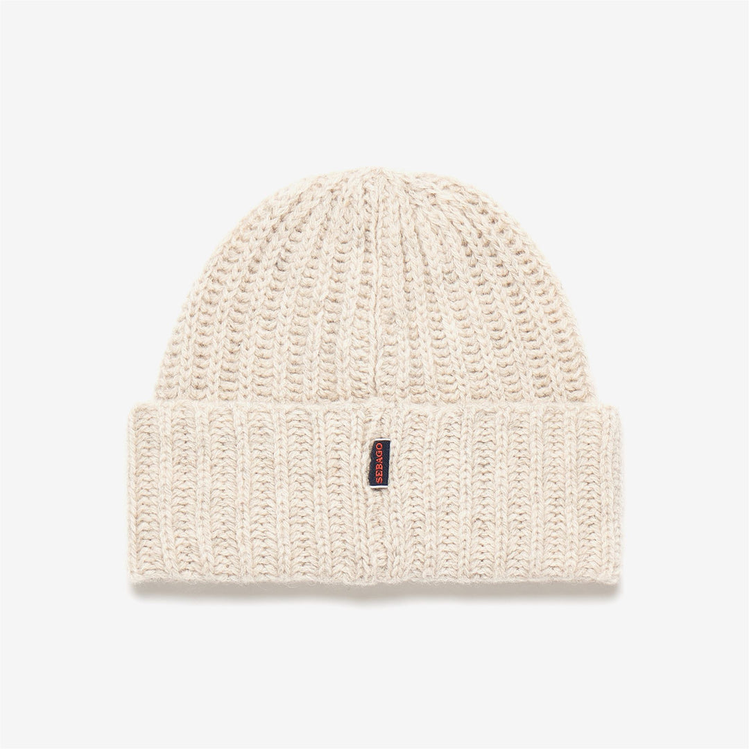 Beige Gelbe Unisex Woll-Freizeitmütze main