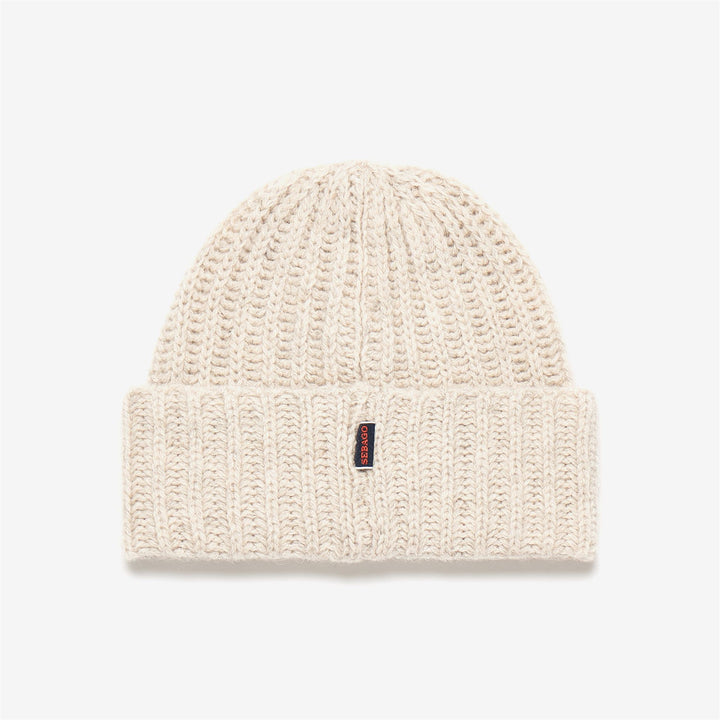 Beige Gelbe Unisex Woll-Freizeitmütze 2