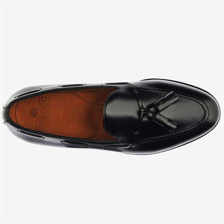Mocassini in Pelle Neri Uomo Slip-On per Affari 4