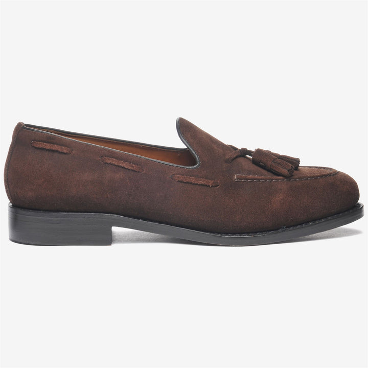 Mocassini da Uomo Business Slip-On Marrone Scuro 1