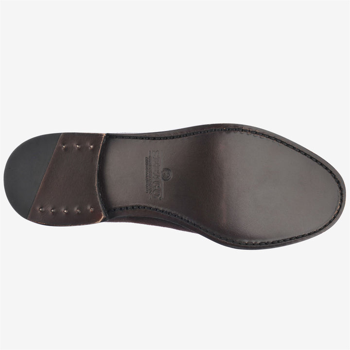 Mocassini da Uomo Business Slip-On Marrone Scuro 2