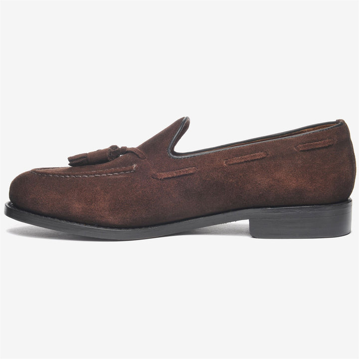 Mocassini da Uomo Business Slip-On Marrone Scuro 3