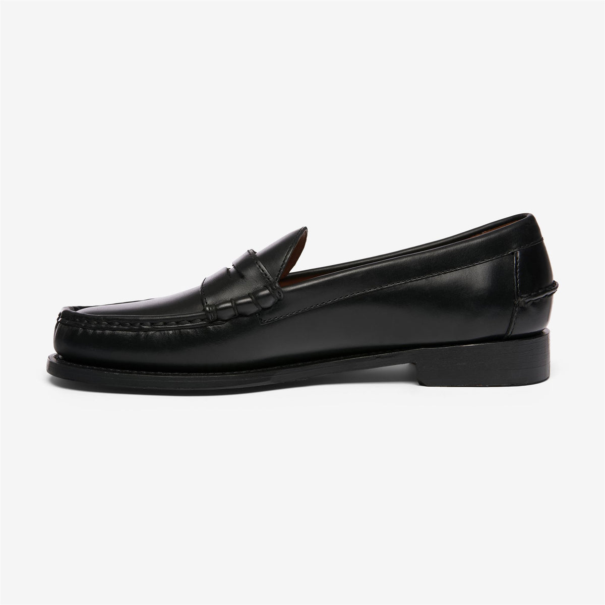 Black Men's Leather Loafer