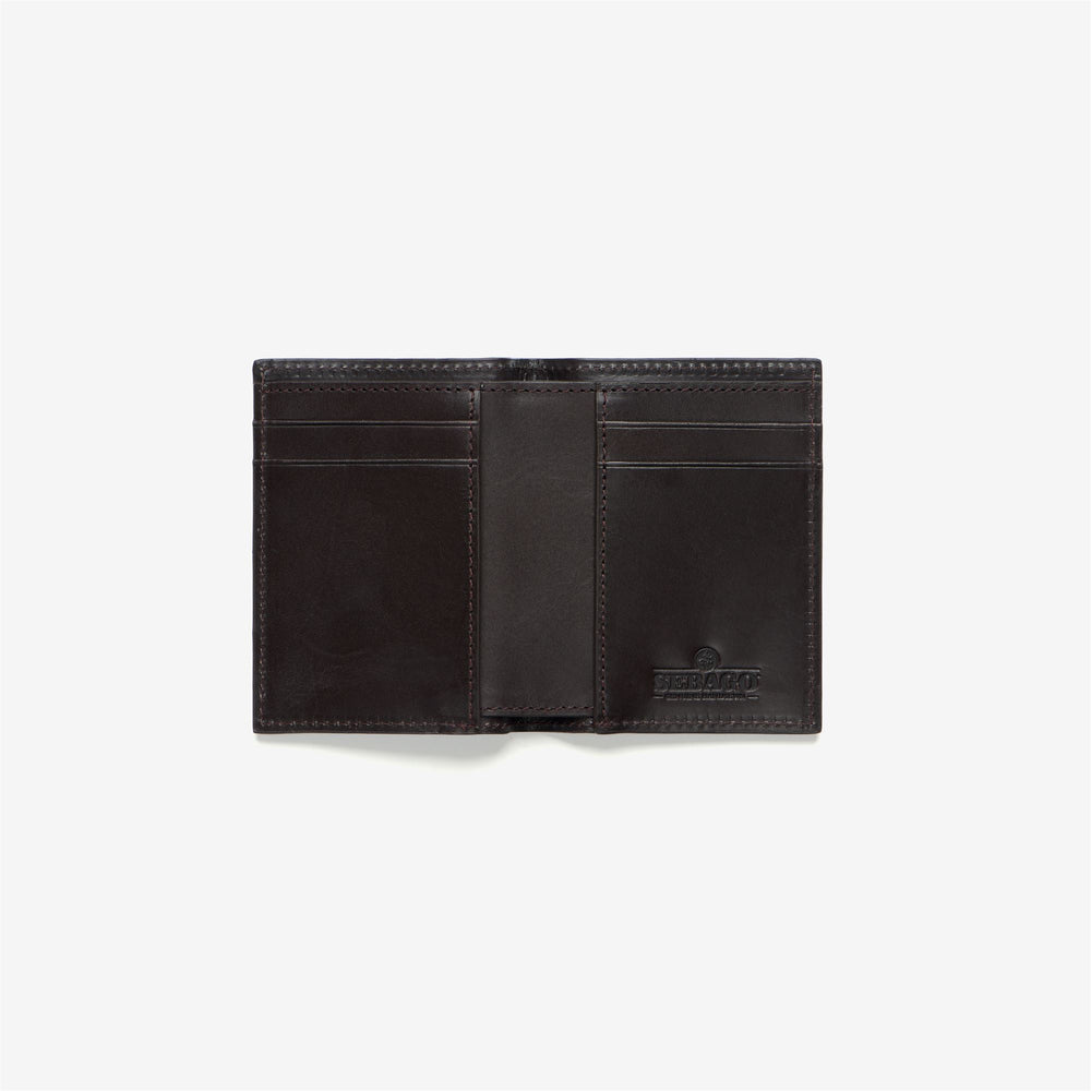 Brown Unisex Leather Wallet with Card Slots 02