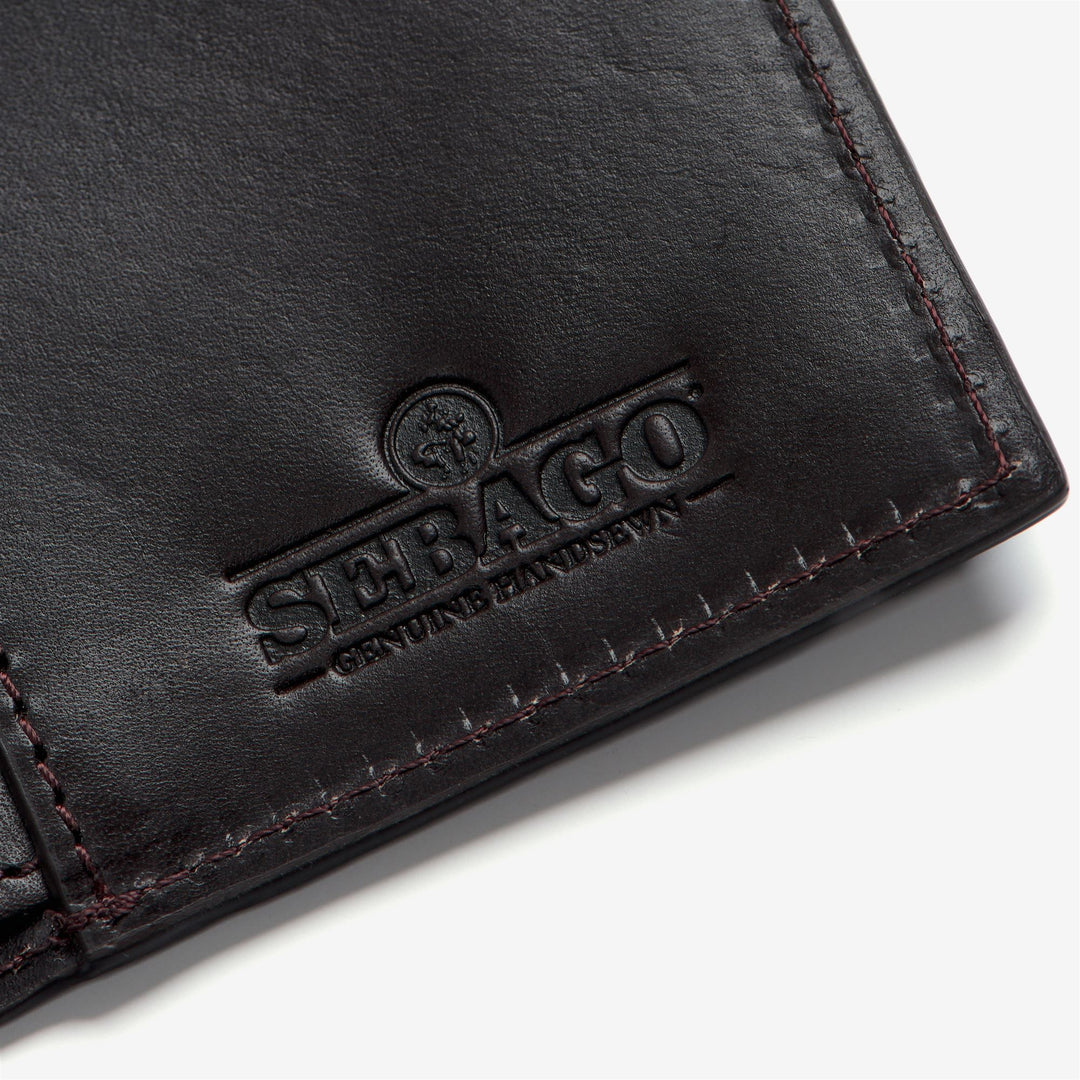 Brown Unisex Leather Wallet with Card Slots main