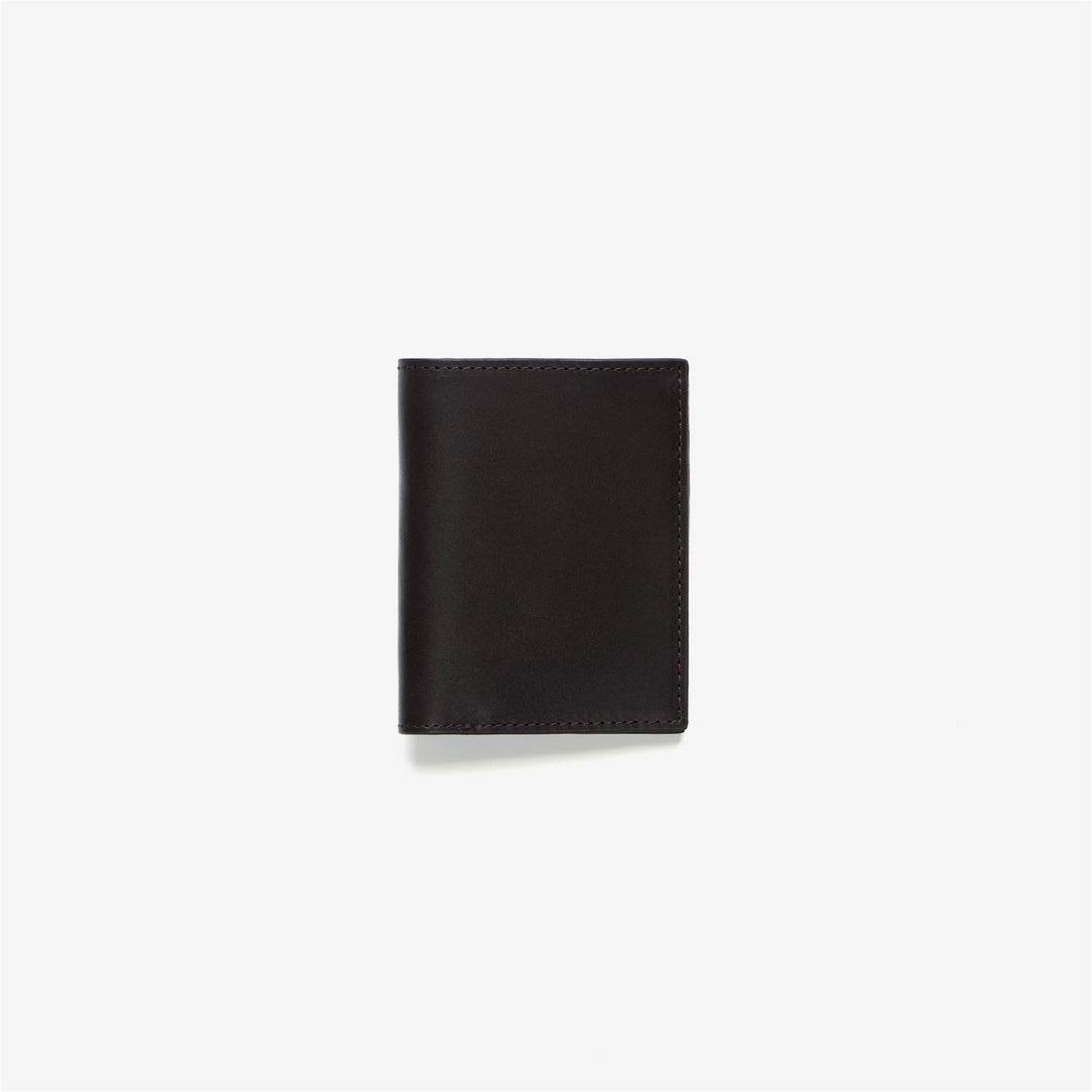 Brown Unisex Leather Wallet with Card Slots 01