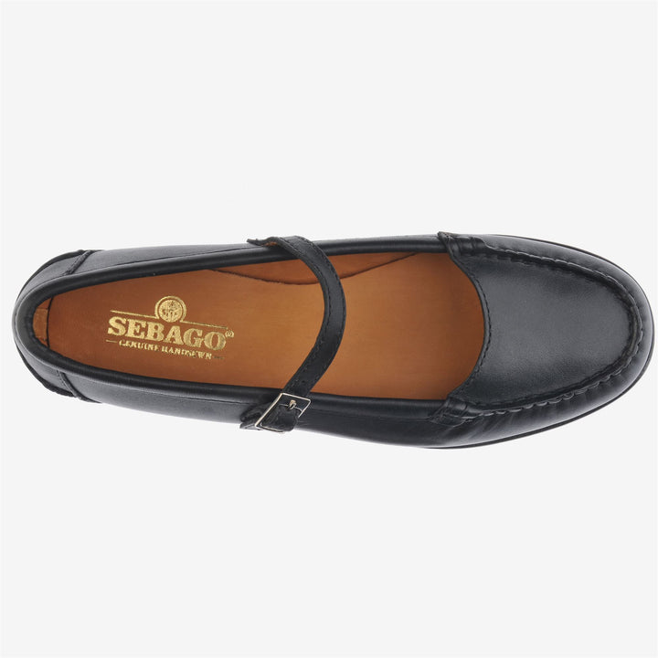 Black Women's Casual Leather Moccasin Ballet Flats 4