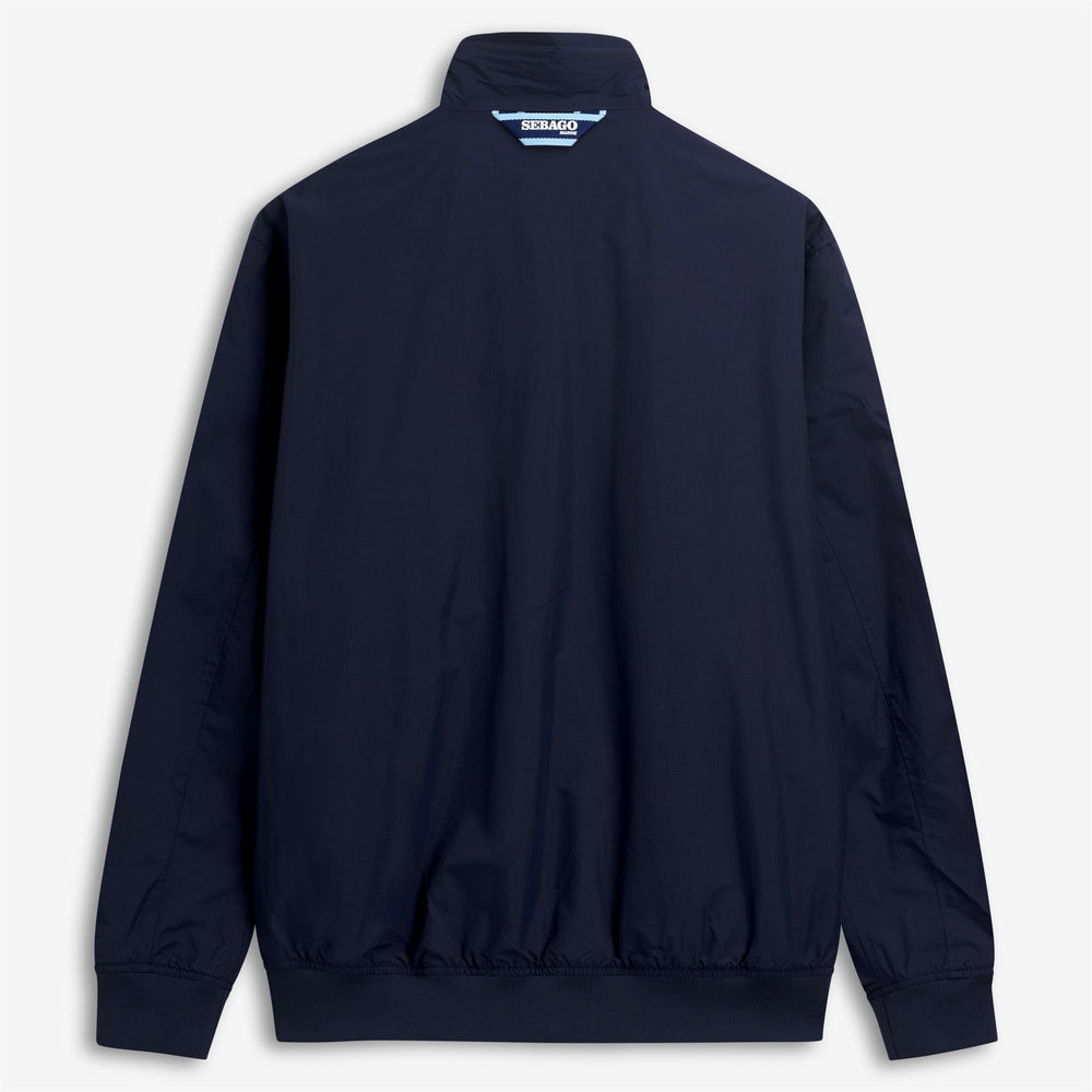Marine Blue Unisex Sailing Jacket with Water-Repellent Features 02