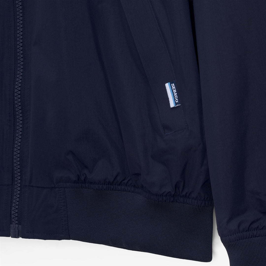 Marine Blue Unisex Sailing Jacket with Water-Repellent Features main