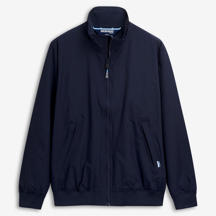Marine Blue Unisex Sailing Jacket with Water-Repellent Features 1