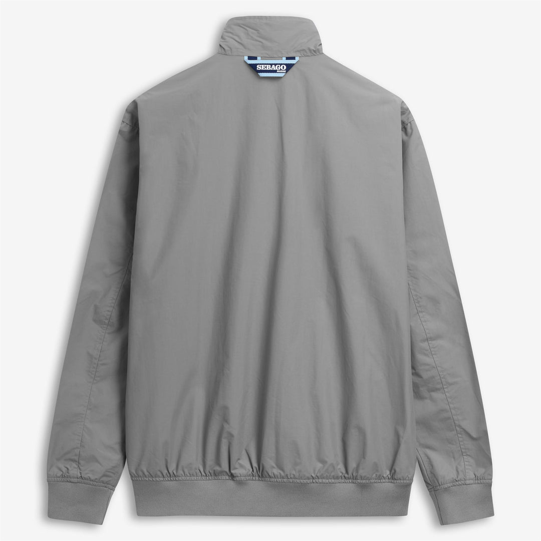 Graue Unisex-Segeljacke für Komfort und Stil auf dem Meer main