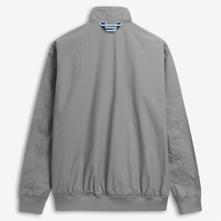 Graue Unisex-Segeljacke für Komfort und Stil auf dem Meer 2