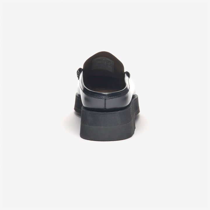 Mocassins noirs tendance pour femmes, à enfiler et à plateforme confortable 5