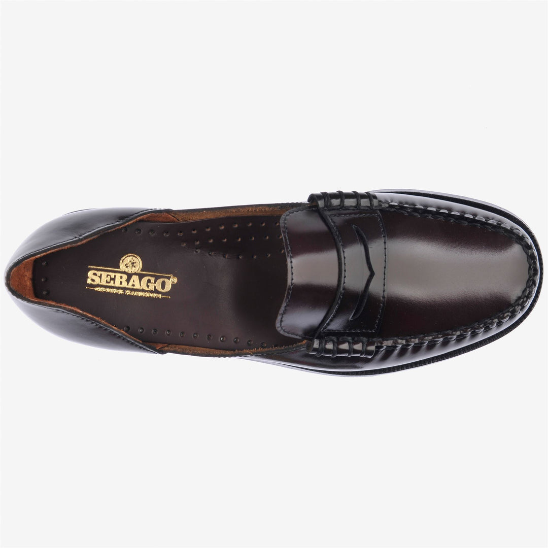 Burgundy Red Women's Leather Moccasin Casual Footwear main