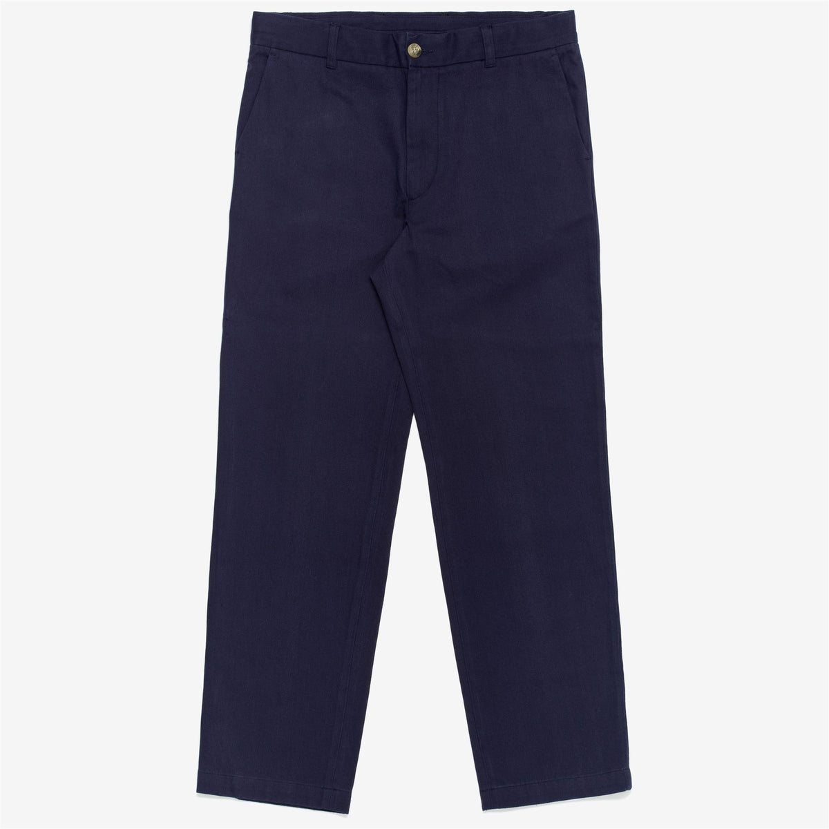 Blue Men's Cotton Twill Chino Trouser
