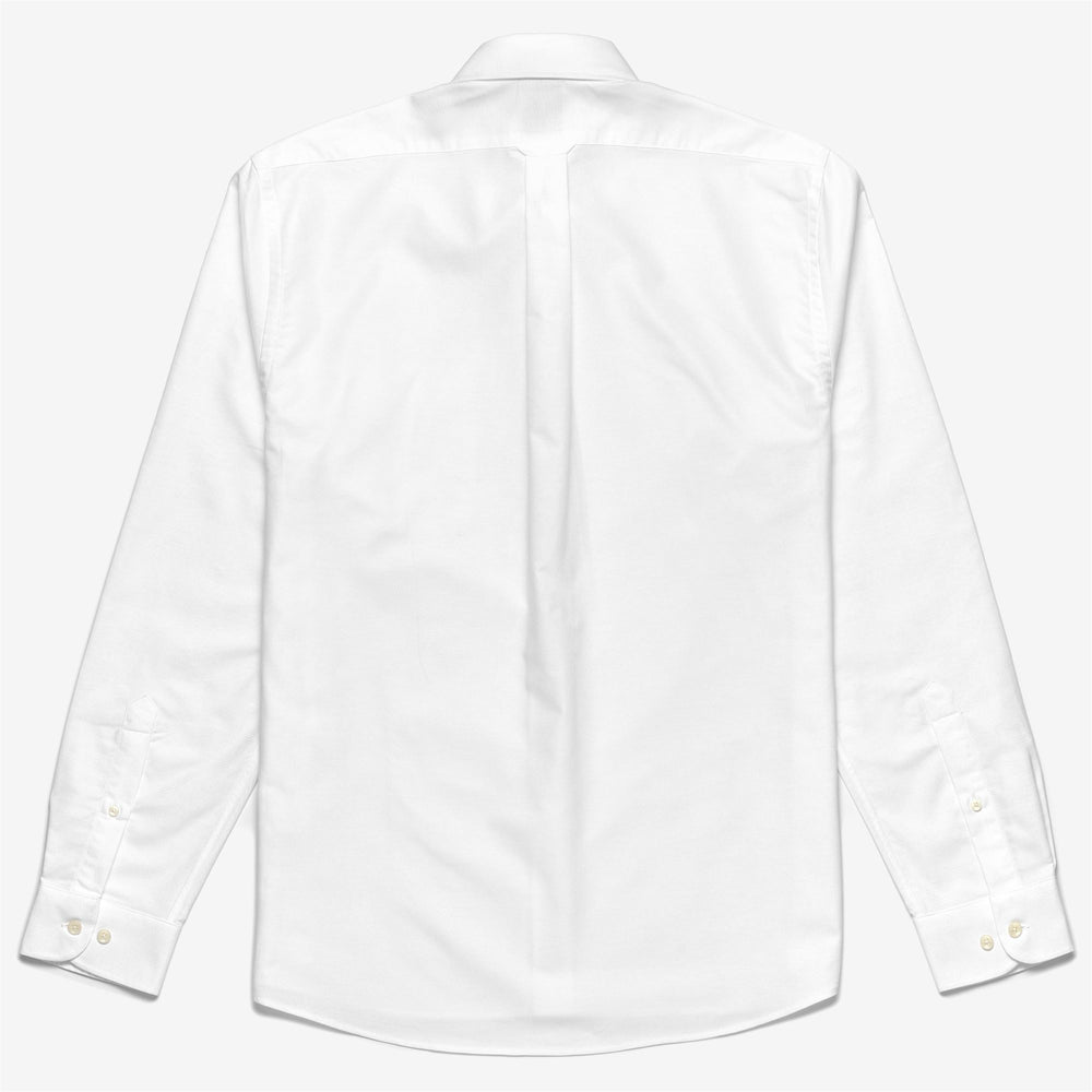 Grey White Men's Cotton Button-Down Yachting Shirt 02
